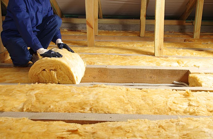 replacing insulation professionally